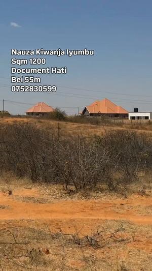 Plot for sale in Iyumbu West, Dodoma sqm 1200 Plot for sale in Iyumbu West, Dodoma sqm 1200