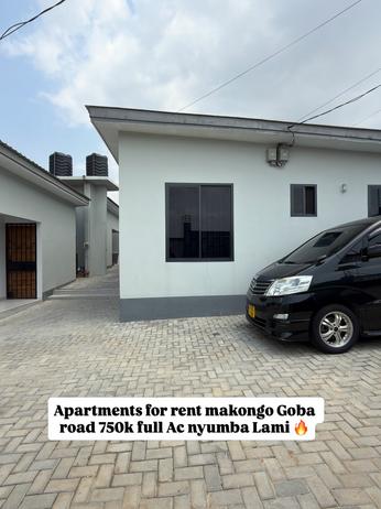 Nyumba ya vyumba viwili inapangishwa Goba, Dar Es Salaam