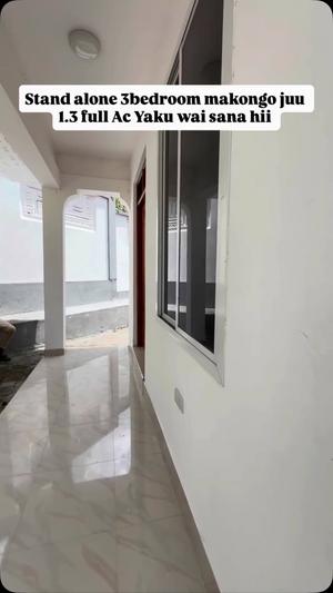 Nyumba ya vyumba vitatu inapangishwa Makongo Mwisho, Dar Es Salaam Nyumba ya vyumba vitatu inapangishwa Makongo Mwisho, Dar Es Salaam