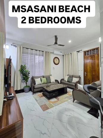 2 Bedrooms Furnished Apartment for Rent in Msasani Beach, Dar Es Salaam