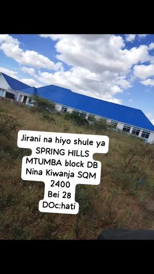 Plot for sale in Mtumba, Dodoma sqm 2400 Plot for sale in Mtumba, Dodoma sqm 2400