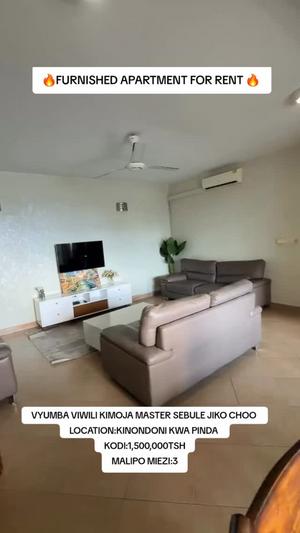 Nyumba ya vyumba viwili inapangishwa Kinondoni Kwa Pinda, Dar Es Salaam