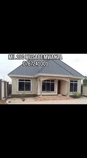 Nyumba ya vyumba vinne inauzwa Buhongwa, Mwanza (850 sqm)