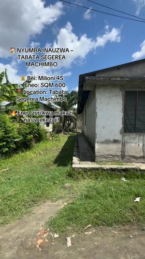 Nyumba inauzwa Tabata Segerea Machimbo, Dar Es Salaam Nyumba inauzwa Tabata Segerea Machimbo, Dar Es Salaam