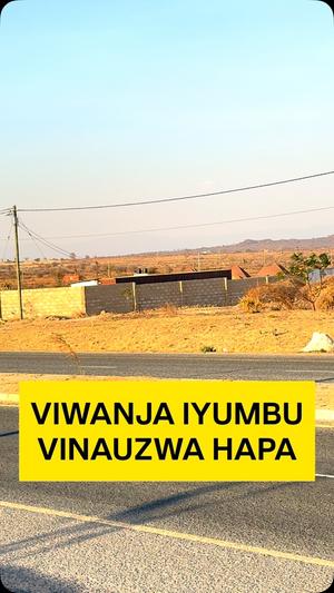 Plots for sale in Iyumbu, Dodoma sqm 800