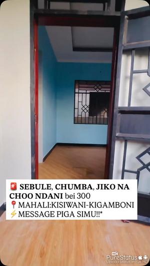 1 Bedroom House for Rent in Kisiwani, Dar Es Salaam 1 Bedroom House for Rent in Kisiwani, Dar Es Salaam