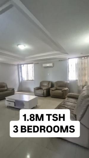 Nyumba (Furnished) ya vyumba vitatu inapangishwa Mikocheni, Dar Es Salaam