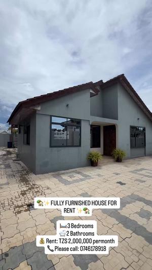 Nyumba (Furnished) ya vyumba vitatu inapangishwa Mbezi Beach, Dar Es Salaam Nyumba (Furnished) ya vyumba vitatu inapangishwa Mbezi Beach, Dar Es Salaam