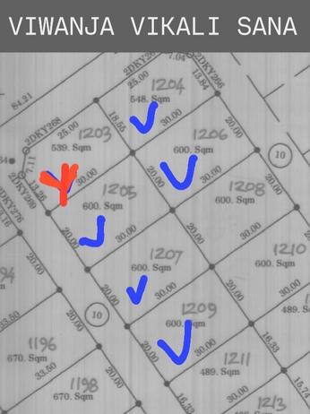Residential Plot for Sale in Ntyuka Bwawani, Dodoma (600 sqm)