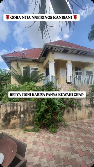 Nyumba ya vyumba vinne inauzwa Goba Kings Kanisani, Dar Es Salaam (600 sqm)