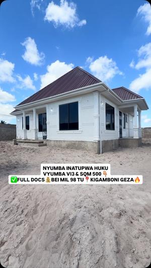 Nyumba ya vyumba vitatu inauzwa Kigamboni, Geza Ulole, Dar Es Salaam Nyumba ya vyumba vitatu inauzwa Kigamboni, Geza Ulole, Dar Es Salaam