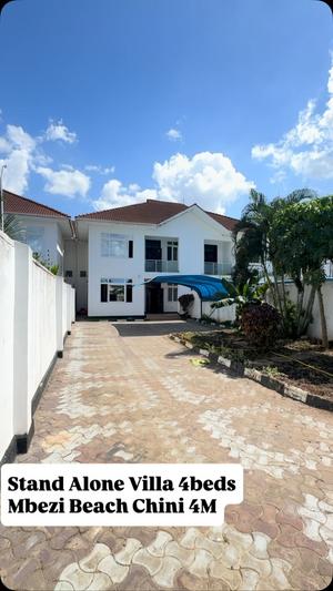Villa ya vyumba vinne inapangishwa Mbezi Beach Kwa Zena, Dar Es Salaam