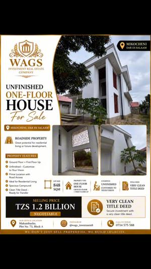 House for sale in Mikocheni, Dar Es Salaam House for sale in Mikocheni, Dar Es Salaam