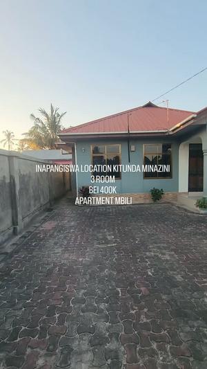 Apartment ya vyumba vitatu inapangishwa Kitunda Minazini, Dar Es Salaam