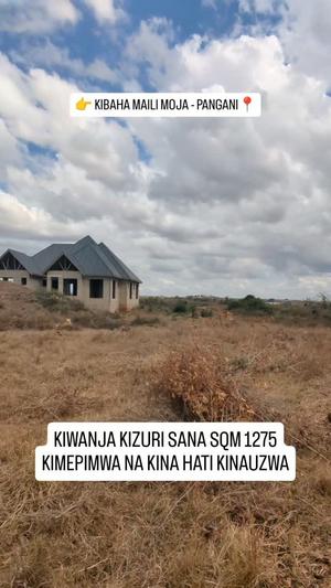 Kiwanja kinauzwa Kibaha Mkoani Pwani (1275 sqm)