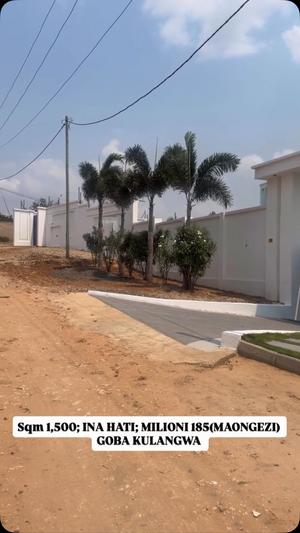 Plot for sale in Goba Kulangwa, Dar Es Salaam sqm 1500 Plot for sale in Goba Kulangwa, Dar Es Salaam sqm 1500