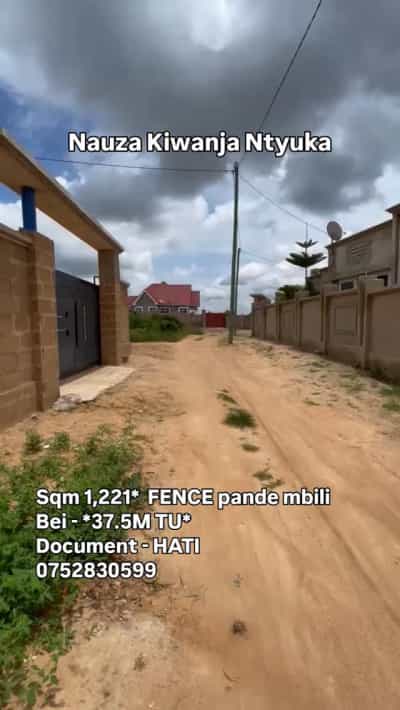 Residential Plot for Sale in Ntyuka Udom, Dodoma (1221 sqm)
