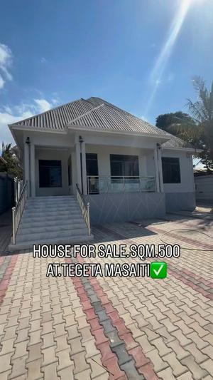 Nyumba ya vyumba vitatu inauzwa Tegeta Masaiti, Dar Es Salaam (500 sqm)