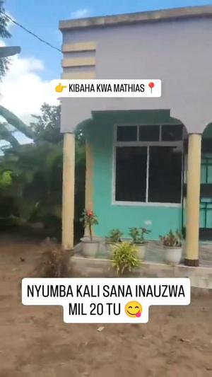2 Bedrooms House for Sale in Kibaha Kwa Mathias, Pwani (400 sqm)