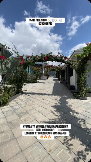 2 Bedrooms House/Apartment for Rent in Mbezi Beach Masana Juu, Dar Es Salaam