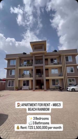 3 Bedrooms Apartment for Rent in Mbezi Beach Rainbow, Dar Es Salaam 3 Bedrooms Apartment for Rent in Mbezi Beach Rainbow, Dar Es Salaam