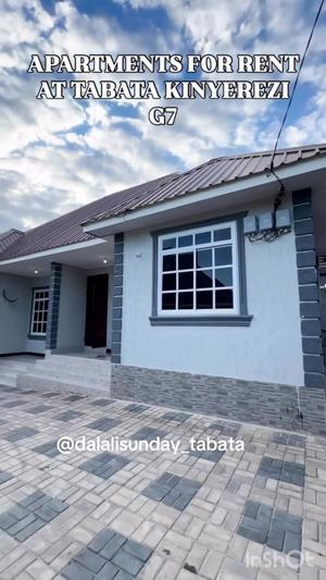 Apartment ya vyumba viwili inapangishwa Tabata Kinyerezi G7, Dar Es Salaam Apartment ya vyumba viwili inapangishwa Tabata Kinyerezi G7, Dar Es Salaam