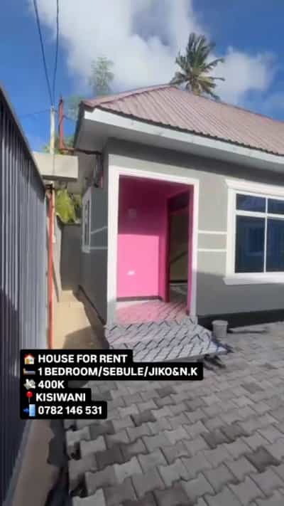 Nyumba ya chumba kimoja inapangishwa Kigamboni Kisiwani, Dar Es Salaam