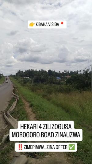 Kiwanja (Commercial Plot) kinauzwa Kibaha Visiga, Pwani (4 acre) Kiwanja (Commercial Plot) kinauzwa Kibaha Visiga, Pwani (4 acre)