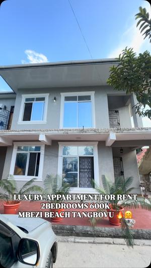 Apartment ya vyumba viwili inapangishwa Mbezi Beach Tangovu, Dar Es Salaam