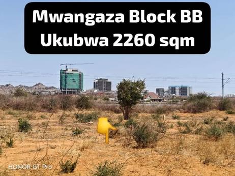 Kiwanja (Residential/Commercial) kinauzwa Dodoma Mjini (2260 sqm) Kiwanja (Residential/Commercial) kinauzwa Dodoma Mjini (2260 sqm)