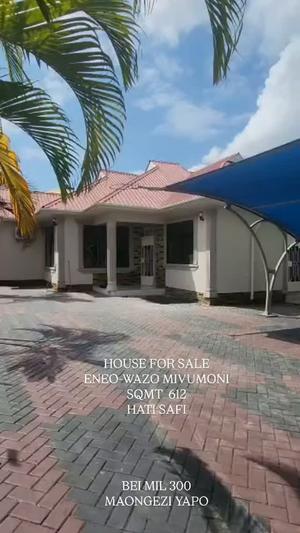 Nyumba ya vyumba vinne inauzwa Wazo Mivumoni, Dar Es Salaam (612 sqm) Nyumba ya vyumba vinne inauzwa Wazo Mivumoni, Dar Es Salaam (612 sqm)