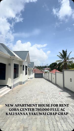 Nyumba/Apartment ya vyumba viwili inapangishwa Goba Center, Dar Es Salaam