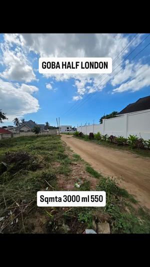 Residential Plot for Sale in Goba Half London, Dar Es Salaam (3000 sqm)