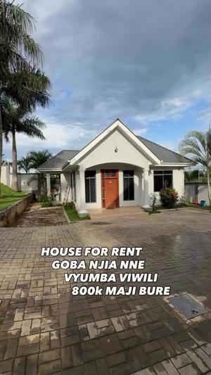 Apartment ya vyumba viwili inapangishwa Goba Njia Nne, Dar Es Salaam