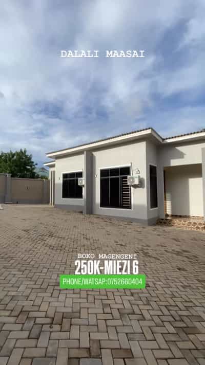 Apartment ya chumba kimoja inapangishwa Boko Magengeni, Dar Es Salaam