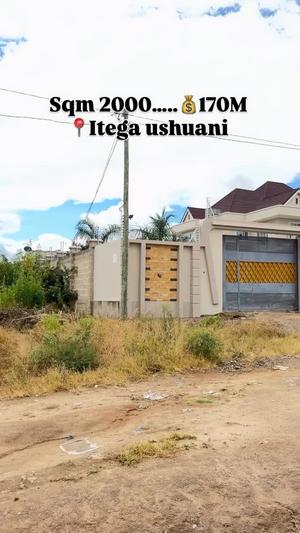 Kiwanja kinauzwa Itega Ushuani, Dodoma sqm 2000