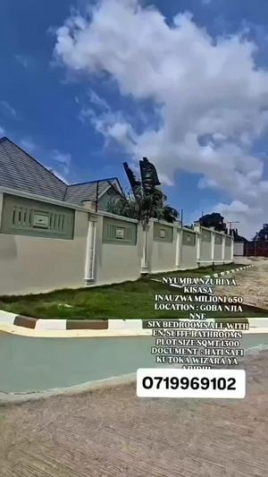 Nyumba ya vyumba vinne inauzwa Goba Njia Nne, Dar Es Salaam (1300 sqm) Nyumba ya vyumba vinne inauzwa Goba Njia Nne, Dar Es Salaam (1300 sqm)
