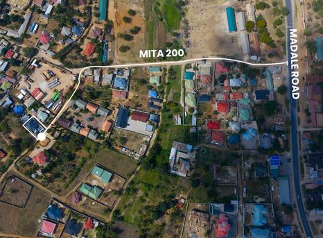 Nyumba ya vyumba vitatu inauzwa Madale Shule, Dar Es Salaam (400 sqm)