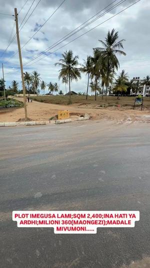 Kiwanja kinauzwa Madale Mivumoni, Dar Es Salaam (2400 sqm) Kiwanja kinauzwa Madale Mivumoni, Dar Es Salaam (2400 sqm)