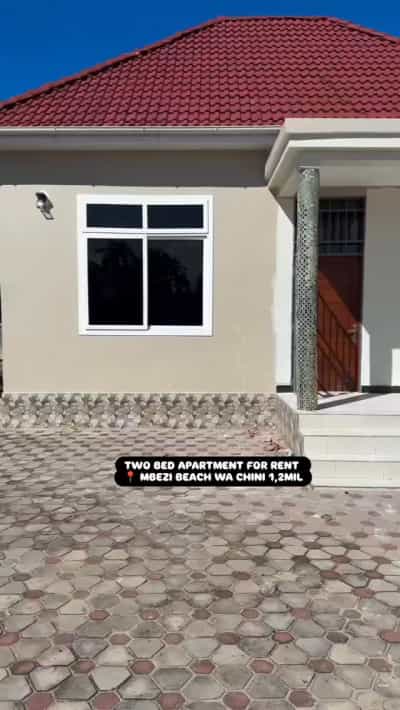 Apartment ya vyumba viwili inapangishwa Mbezi Beach Upande Wa Chini, Dar Es Salaam