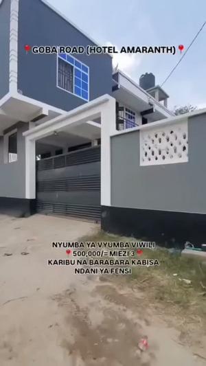 Nyumba ya vyumba viwili inapangishwa Goba Njia Panda Ya Makabe, Dar Es Salaam Nyumba ya vyumba viwili inapangishwa Goba Njia Panda Ya Makabe, Dar Es Salaam