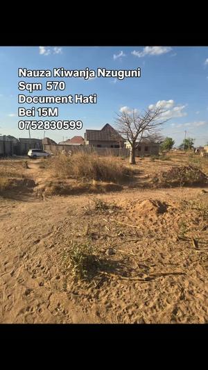 Kiwanja kinauzwa Nzuguni, Dodoma (570 sqm)