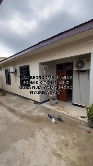 Nyumba ya vyumba viwili inapangishwa Goba, Dar Es Salaam