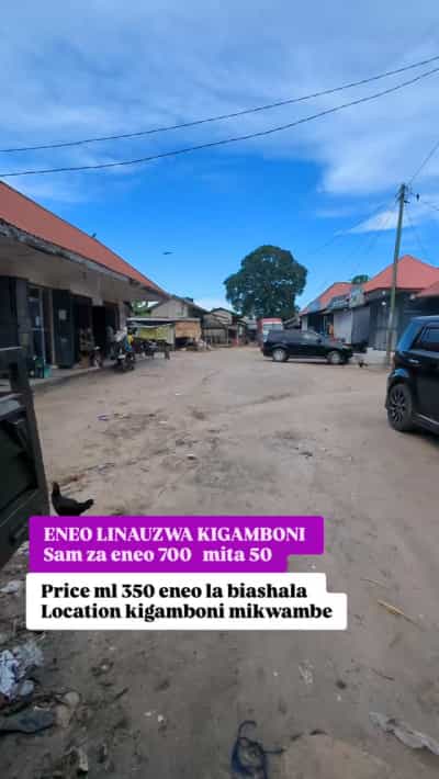 Kiwanja (Commercial Plot) kinauzwa Kigamboni Mikwambe, Dar Es Salaam