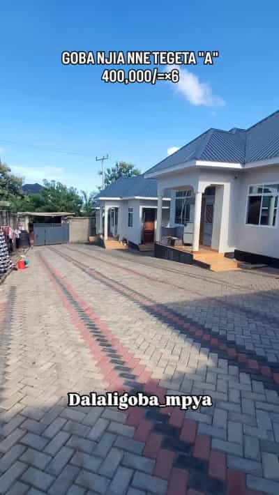 Nyumba ya vyumba viwili inapangishwa GOBA NJIA NNE TEGETA "A", Dar Es Salaam