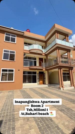 Apartment ya vyumba viwili inapangishwa Bahari Beach, Dar Es Salaam
