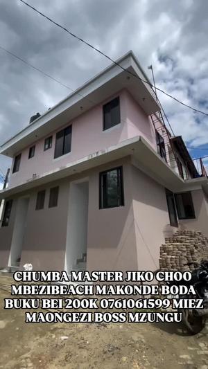 Nyumba ya chumba kimoja inapangishwa Mbezi Beach Makonde, Dar Es Salaam