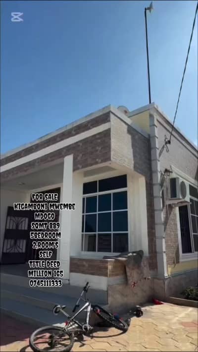 5 Bedrooms House for sale in Kigamboni, Dar Es Salaam