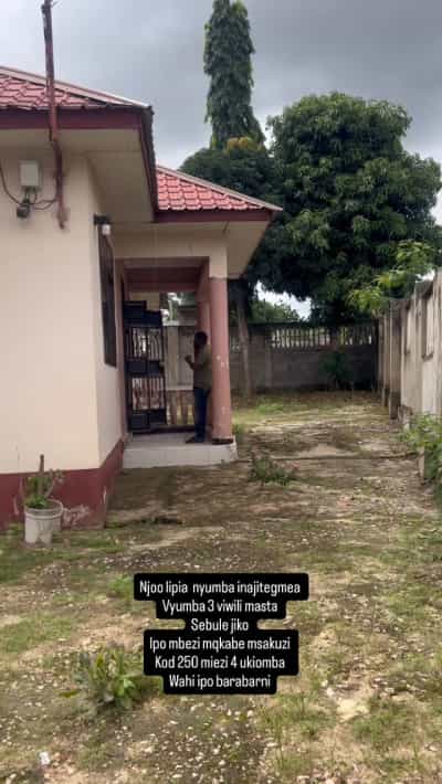 Nyumba ya vyumba vitatu inapangishwa Mbezi Mqabe Msakuzi, Dar Es Salaam