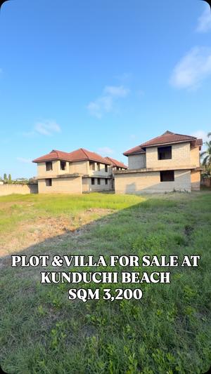 Villa for Sale in Kunduchi Beach, Dar Es Salaam (3200 sqm)